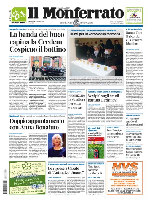 Il Monferrato - Edizione 6 del 25/01/2022